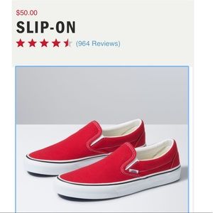 maroon/burgundy slip on vans